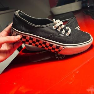Women’s Vans Checkered Platform